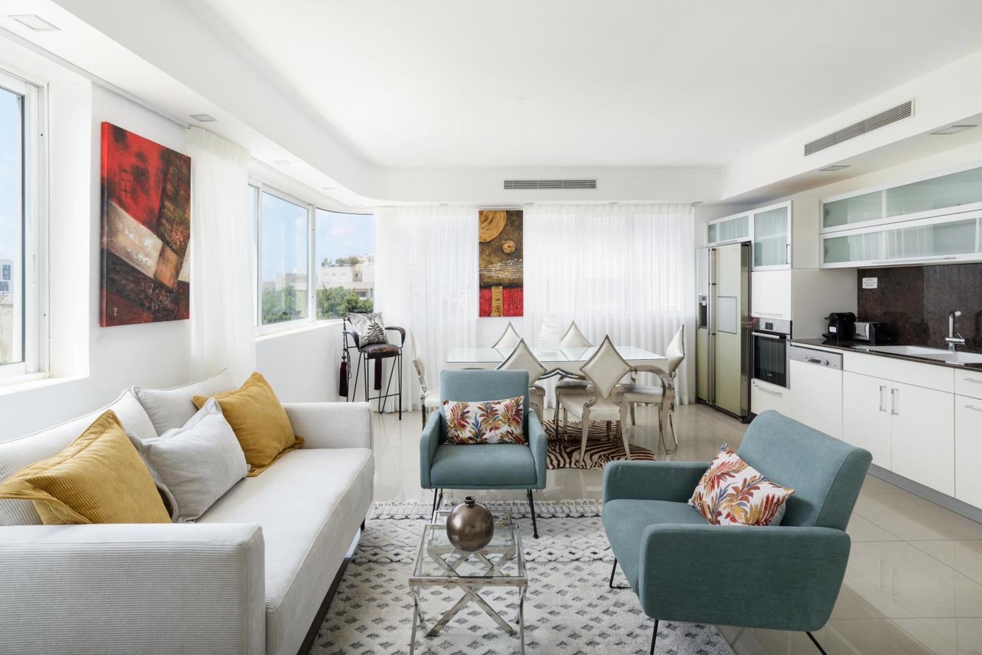 Penthouse With Panoramic View By Feelhome Tel Aviv Exterior foto