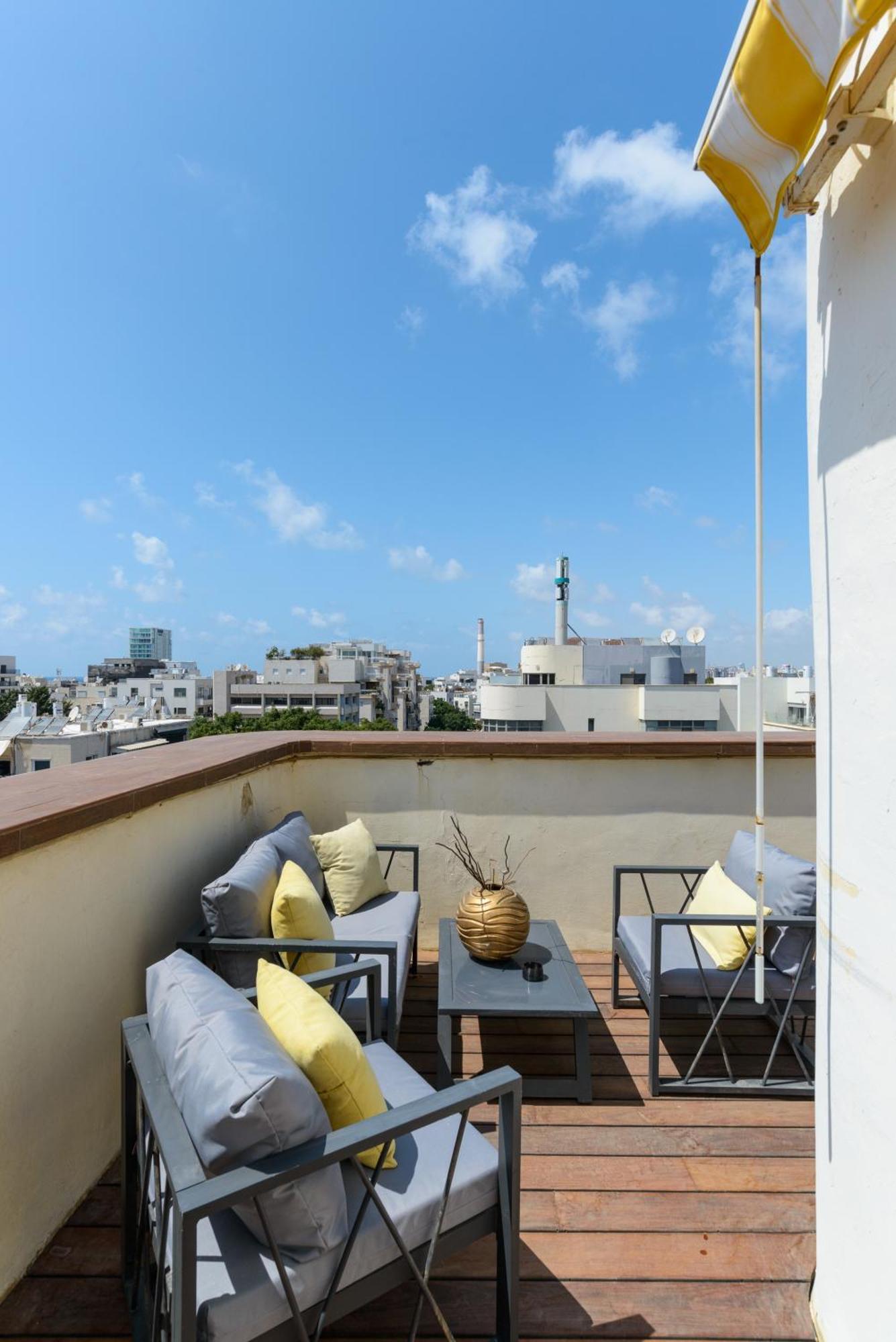 Penthouse With Panoramic View By Feelhome Tel Aviv Exterior foto