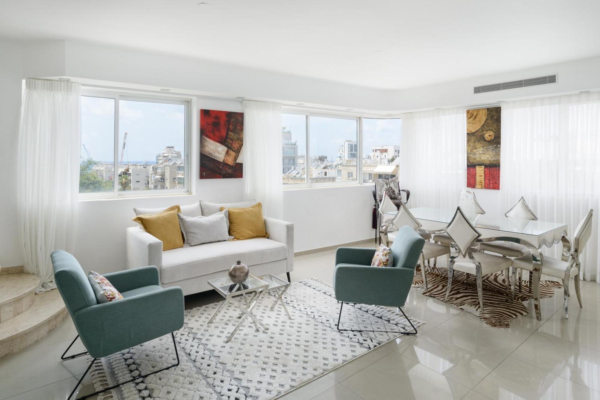 Penthouse With Panoramic View By Feelhome Tel Aviv Exterior foto