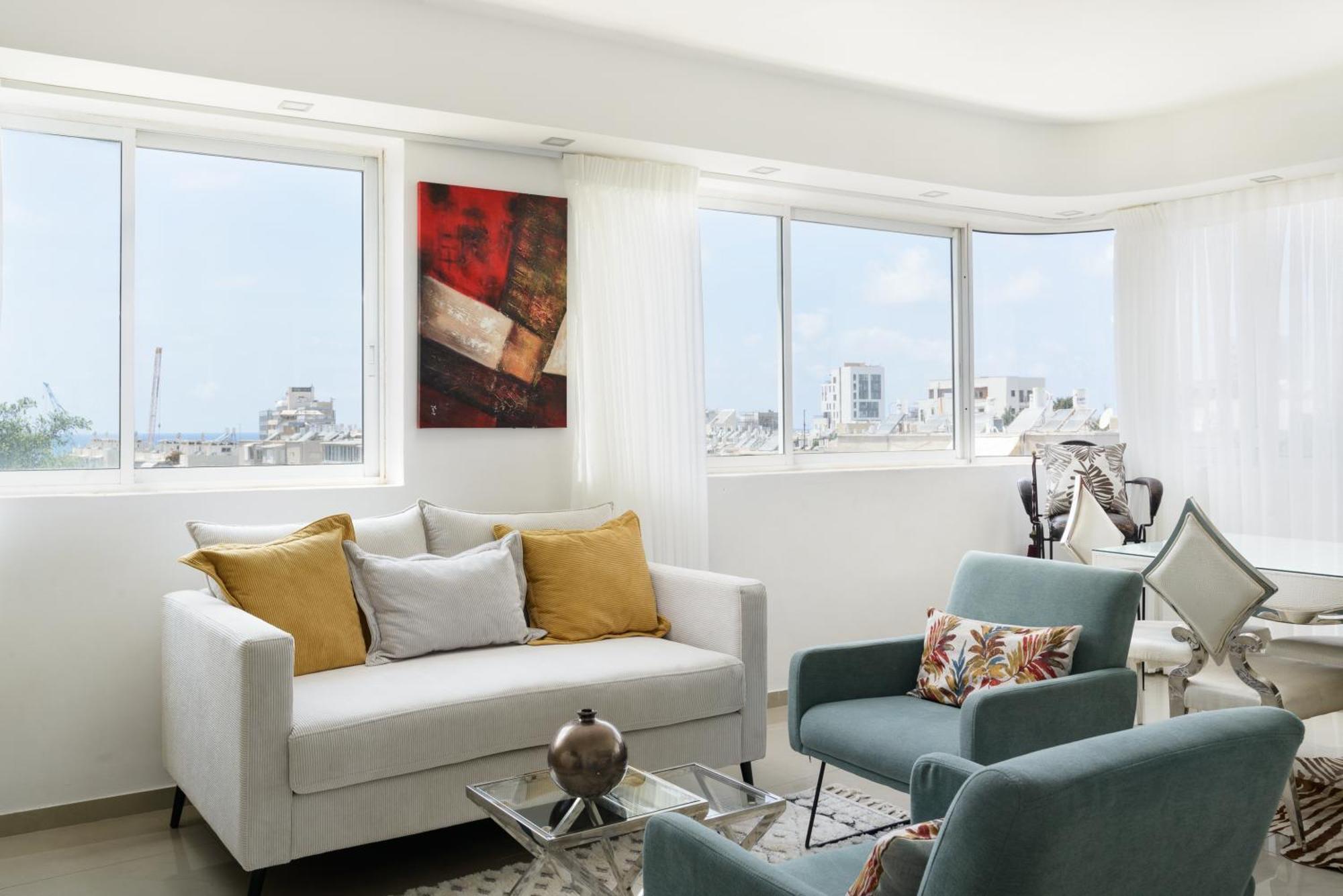 Penthouse With Panoramic View By Feelhome Tel Aviv Exterior foto