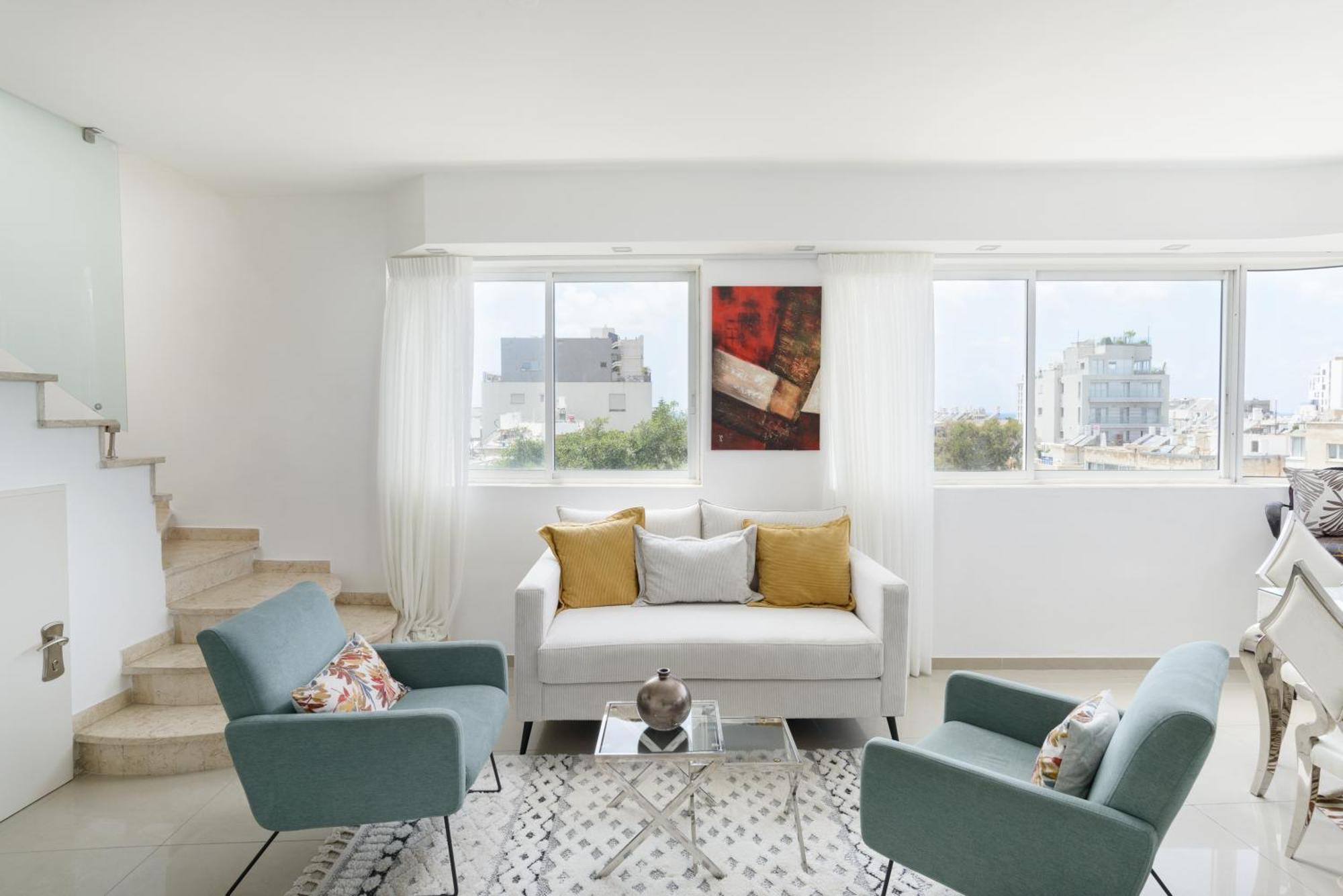 Penthouse With Panoramic View By Feelhome Tel Aviv Exterior foto