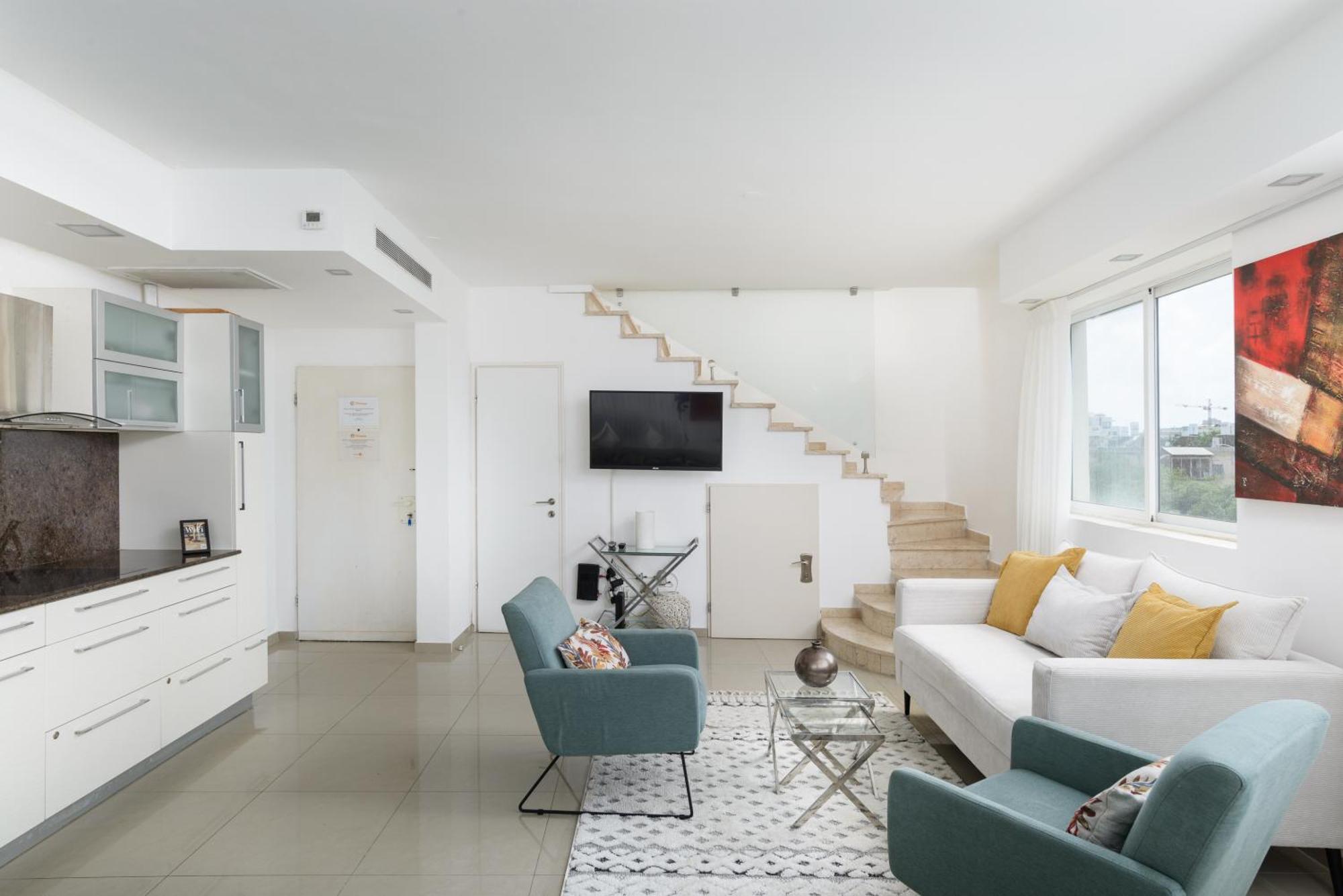 Penthouse With Panoramic View By Feelhome Tel Aviv Exterior foto