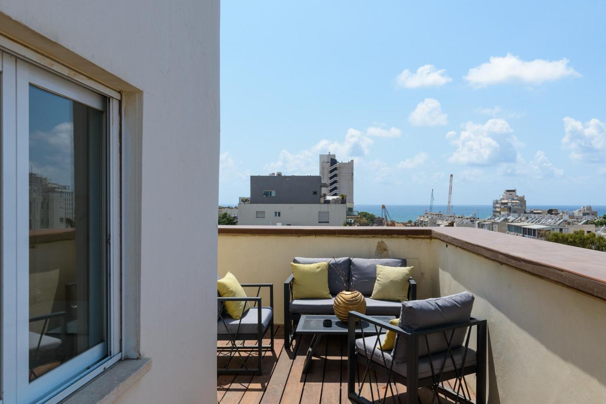 Penthouse With Panoramic View By Feelhome Tel Aviv Exterior foto